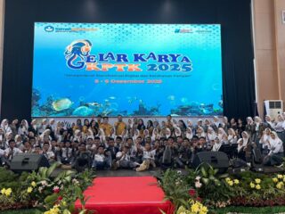 Kontingen SMK Negeri 1 Sidrap Ramaikan Pameran Vokasi 2025