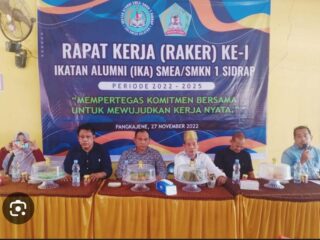 Mubes IKA SMEA/SMKN 1 Sidrap Jadi Momentum Kontribusi Nyata Alumni