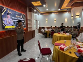 Polres Sidrap dan Media Jalin Silaturahmi Ramadan
