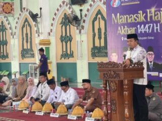 Pesan Kuat di Manasik Haji Sidrap, Bunyamin: Luruskan Niat dan Jaga Sesama Jamaah