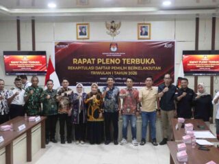 Bawaslu Parepare Hadiri Pleno PDPB Triwulan I 2026, Tekankan Akurasi Data dan Sinergi Stakeholder