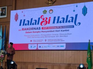 Halal Bi Halal DWP Kemenag, Menag Angkat Refleksi Iman dari Kisah Istri Nabi