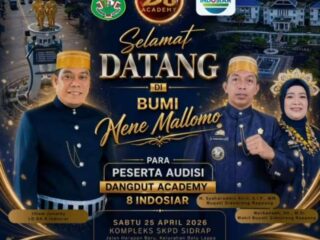 Langkah Awal Menuju Panggung Nasional, Audisi DA8 Digelar di Sidrap