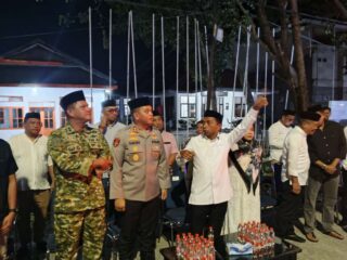 Takbir Keliling Maritengngae Meriah, Bupati Sidrap Lepas Langsung Peserta