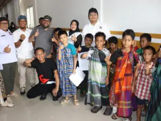 Bersama RS Adinda Medical Centre, PSI Sulsel-Sidrap Layani Sunatan Gratis 170 Anak