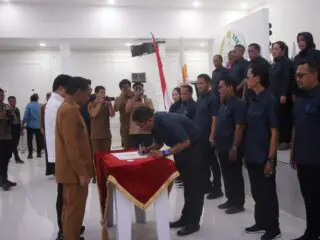 Pengurus KONI Sidrap Resmi Dilantik, Targetkan Prestasi Lebih Tinggi di Ajang Porprov