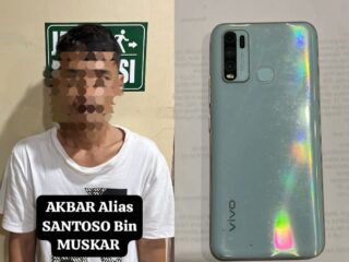 Aksi Pencurian HP Terbongkar, Pelaku Diamankan Resmob Sidrap
