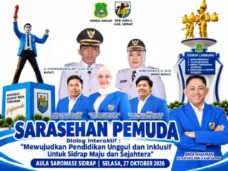 Mewujudkan Sidrap Maju dan Sejahtera, KNPI Angkat Isu Pendidikan