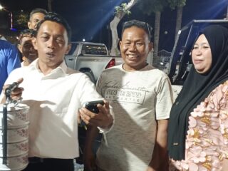 Petani Talumae Panen 166 Karung Gabah di Tengah Kemarau Ekstrem, Datangi Rujab Bupati Sidrap